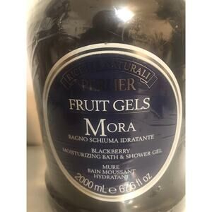 PERLIER Fruit MORA Moisturizing Bath & Shower Gel  Blackberry 67.6 fl oz/2000 ml